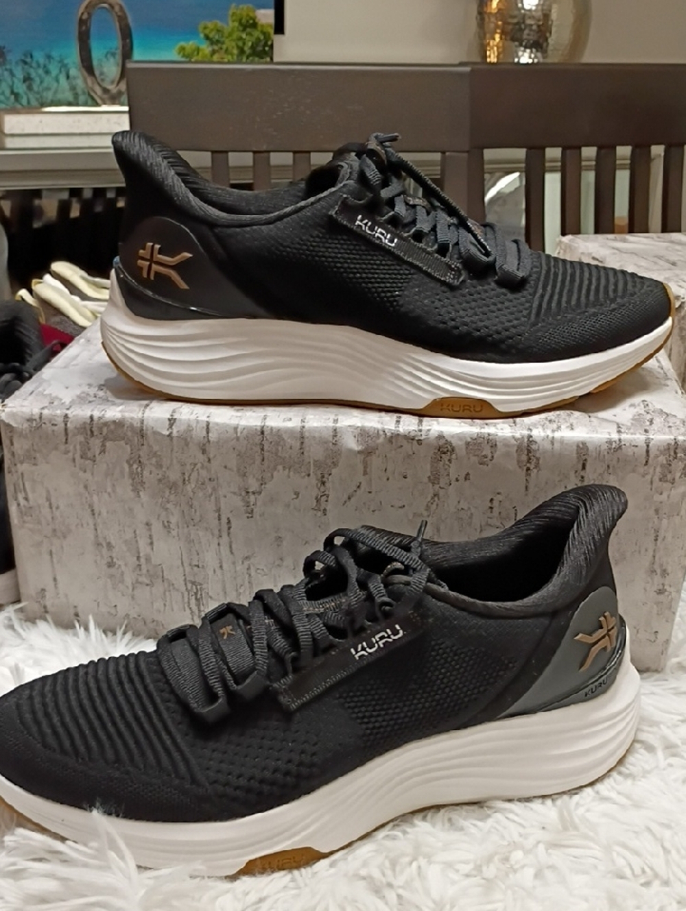 Kuru Cloud + Atom 2 Women's Sz 10 M Orthopedic Plantar Fasciitis Running Shoes
